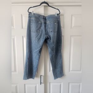 GAP Women's Cropped Jeans in Light Blue